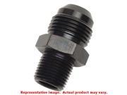 Russell Adapter Fitting Straight 660523 Black 12AN to 1 2 NPT Fits UNIVERSA
