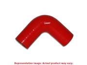 Vibrant Silicone 90 Degree Elbows 2743R Red 2.75 ID x 8in Leg Fits UNIVERSAL
