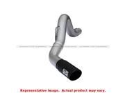 aFe Exhaust Mach Force XP 49 42052 B Black 6in Fits RAM 2013 2015 2500 L6 6