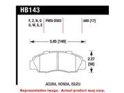 Hawk HB143F.680 Hawk Performance Street Brake Pads Fits ACURA 1997 1999 CL