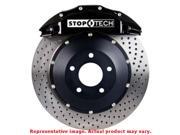 StopTech Big Brake Kit 83.114.6800.52 Black Front 380x32mm Fits AUDI 2010 201