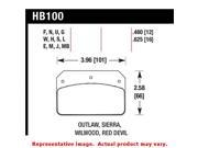 Hawk Performance Street Brake Pads HB100N.480 Fits UNIVERSAL 0 0 NON APPLIC