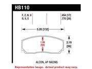 Hawk Club Racing Brake Pads HB110E.654 Fits UNIVERSAL 0 0 NON APPLICATION S