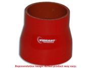 Vibrant Silicone Reducer Couplings 2771R Red 2.5 x 2.75 x 3 Long Fits UNIV
