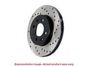 StopTech Brake Rotor SportStop Drilled 128.44017L Front Left Fits TOYOTA 198
