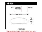 Hawk HB455F.785 Hawk Performance Street Brake Pads Fits FORD 2004 2007 F 15