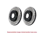 StopTech Brake Rotor SportStop Drilled Slotted 127.33094L Front Left Fits