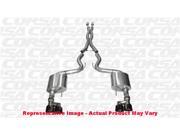 CORSA Performance Cat Back Exhaust 14335BLK Black Fits FORD 2015 2016 MUSTANG