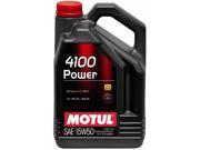 MOTUL Motor Oil 4100 Series 100273 5L Jug 1.3 gal Fits UNIVERSAL 0 0 N