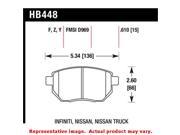 Hawk HB448F.610 Hawk Performance Street Brake Pads Fits INFINITI 2003 2006