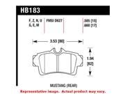 Hawk HB183B.585 Fits FORD 1994 1995 MUSTANG SVT COBRA V8 5.0 Position Rea