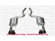 CORSA Performance Axle Back Exhaust 14334BLK Black Fits:FORD 2015 - 2016 MUSTAN CORSA Performance Axle Back Exhaust 14334BLK Black Fits:FORD 2015 - 2016 MUSTAN