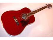 OG2 Oscar Schmidt Acoustic Guitar Washburn Red NEW