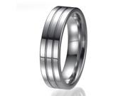 6mm Comfort Fit Unisex Tungsten Wedding Band Ring Sizes 9 to 13