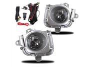 10 11 Toyota Prius Fog Lights Front Driving Lamps Clear Wiring Kit PAIR