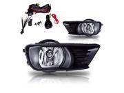 07 09 Toyota Camry Fog Lights Front Driving Lamps Clear Lens PAIR SET