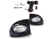 02 05 HONDA CIVIC SI 3 DR Fog Lights Front Driving Lamps Clear PAIR SET