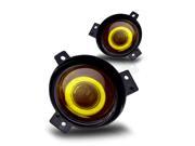01 05 Ford Ranger Fog Lights Yellow Lens Halo Projectors Fog Lamps PAIR
