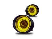 02 04 Nissan Altima Fog Lights Yellow Lens Halo Projector Fog Lamps PAIR