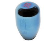 Limited Series 5 Speed Billet Shift Knob Electric Blue