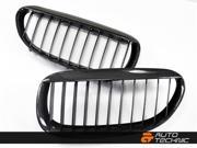 Replacement Real Carbon Fiber Front Grilles E63 Coupe E64 Cabrio 6 Series including M6
