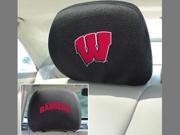 Fanmats University of Wisconsin Badgers Head Rest Cover 10 x13