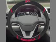 Wisconsin steering wheel cover 15 x15