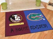 Seminoles Florida House Divided Rugs 34 x45
