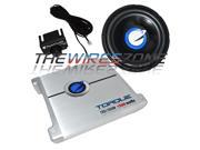 Planet Audio Torque 1500 Watt Monoblock Car Amplifier 1500W 12 Car Subwoofer