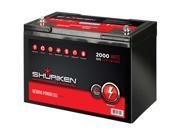 Shuriken SK BT100 2000 Watts 100 Amp Hours Large Size AGM 12 Volt Battery 2000W