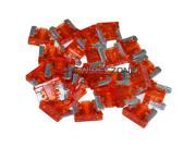 The Install Bay ATMLP10 25 Red 10 Amp Mini Low Profile Fuse 25 pack 10A