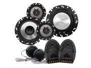Earthquake Sound Focus High End 2 Way 6.5 Coaxial Component Speaker System