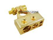 Raptor R4BTP Mid Series Gold Plated 1 0 4 8 Gauge Out Positive Battery Terminal