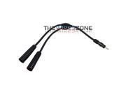 Universal Male to 2 Female Motorola Antenna Adapter Cable