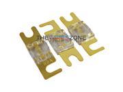 High Quality Gold Plated Inline 80 Amp Mini ANL Power Wire Fuse 3 pack 80A