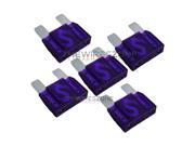 5 Pack of 100 Amp 100A Large Blade Style Audio Maxi Fuse for Car RV Boat Auto