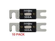 The Install Bay ANL300 10 High Quality Nickel Plated 300 Amp 300A Fuse 10 pack