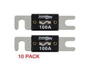 The Install Bay ANL100 10 High Quality Nickel Plated 100 Amp 100A Fuse 10 pack