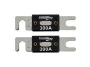 The Install Bay ANL300 High Quality Nickel Plated 300 Amp 300A Fuse 2 pack