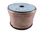 Clear Transparent 250 ft 14 Gauge 14AWG Speaker Wire Cable for Car Home Audio