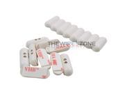 10pk White Terminal Pill Magnetic Door Window Contact Reed Switch Security Alarm