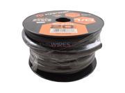 Raptor R31 0 20B 1 0 Gauge 20 Feet Black Ground Audio Cable Wire 1 0 AWG 20ft