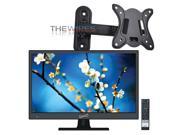 Supersonic SC 1511 Black 15.6 1080p LED HDTV with HDMI USB Input Wall Mount