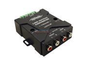 4 Channel Hi to Low Level Line Output Converter with Auto Remote Amp Turn On