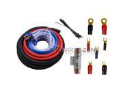 4 Gauge Amp Kit Amplifier Install Wiring Complete 4 GA Installation Cables 1300W