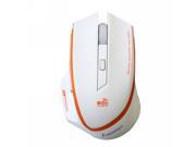 Sunsonny SR 8509 1800DPI Wireless Gaming Mouse with The Nano Receiver In The Battery Storage Orange