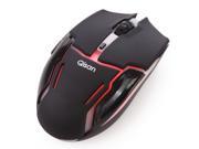 Qisan CrotalusII 1600DPI Wireless Gaming Mouse Black