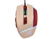 Sunsonny 007 1600DPI 5 Button USB Wired Gaming Mouse Red