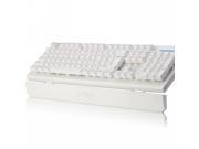 Ajazz Priest AK20 Full Size USB Wired Gaming Keyboard 104 Keys White