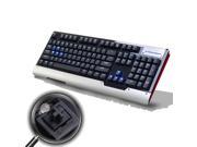 Merdia Ajazz Black Cherry Switch USB Wired Mechanical AK47 Gaming Keyboard